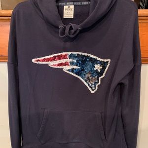 Victoria Secret Pink NE Patriots Hoodie